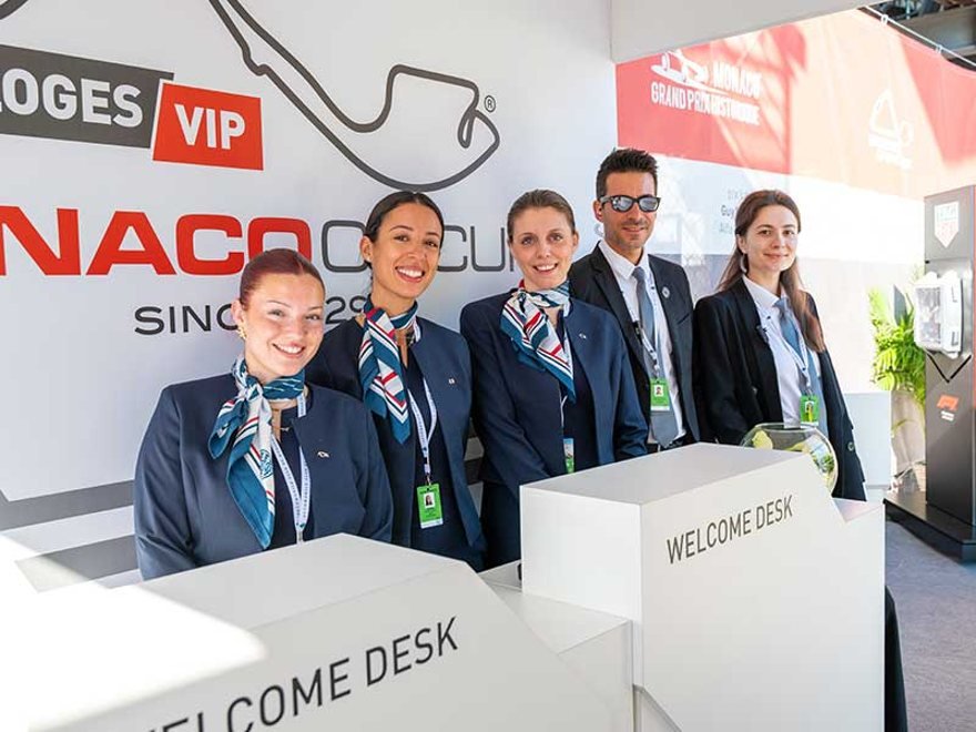 Offres hospitalités — Welcome desk VIP